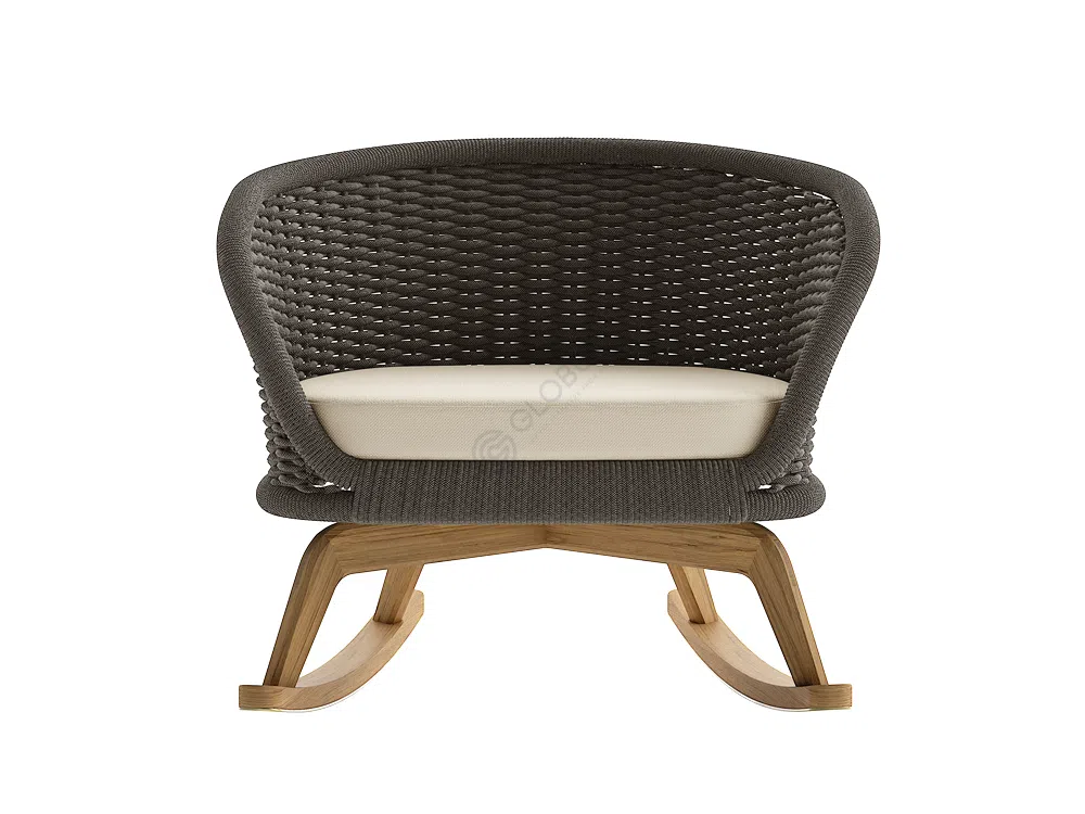 Outdoor rocking armchair ATMOSPHERA