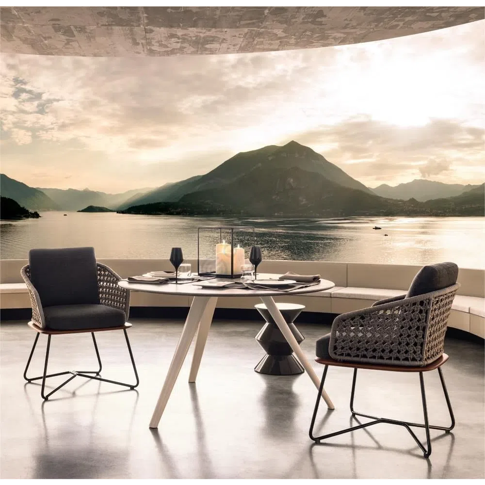 Outdoor dining table MINOTTI Evans Outdoor