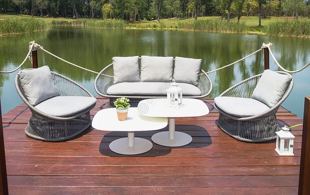 Outdoor armchair Viena