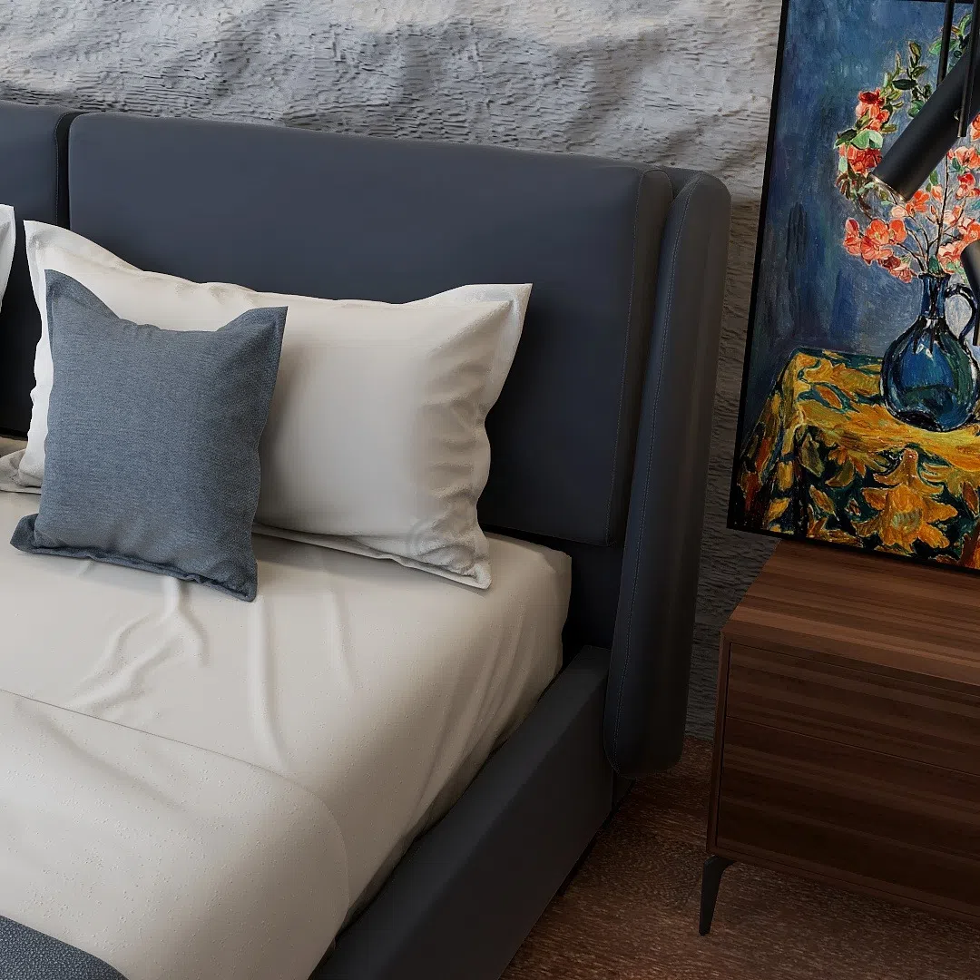 Bed NATUZZI ITALIA Fenice