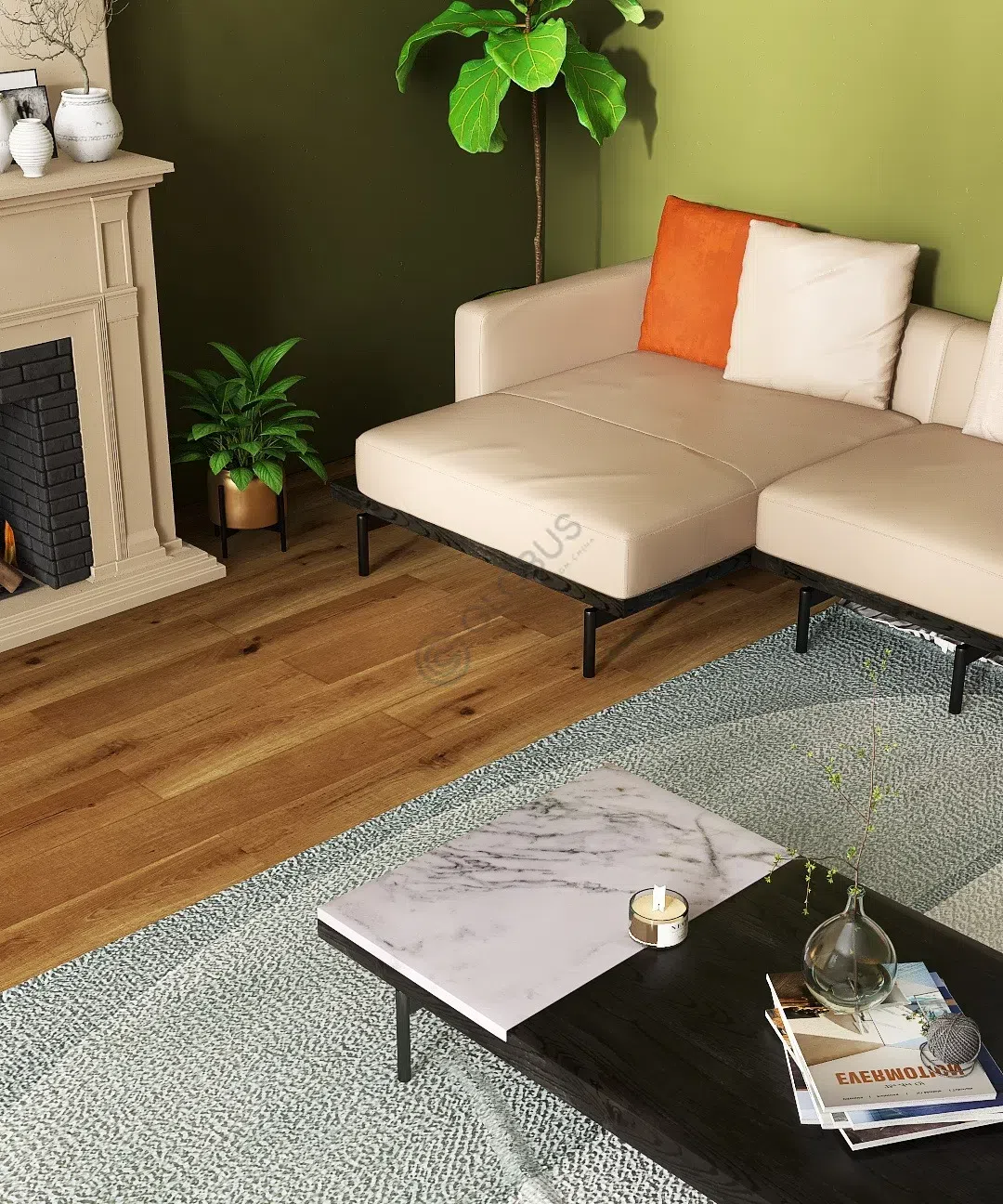 Coffee table Holstein