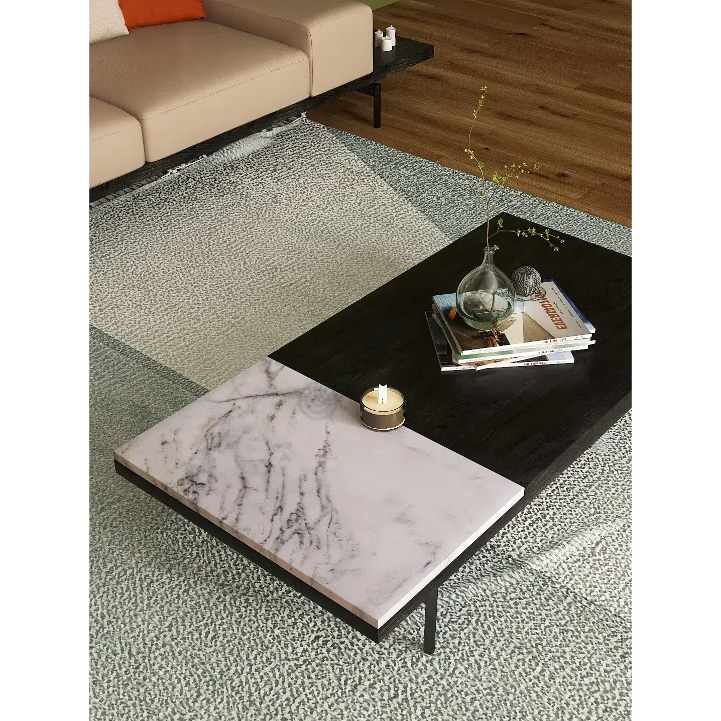 Coffee table Holstein