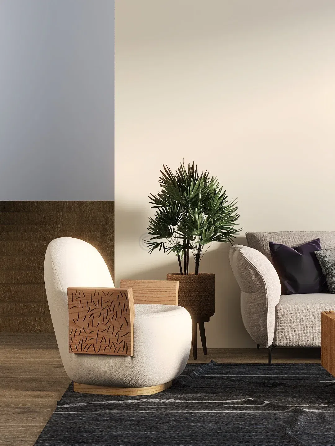 Armchair PIERRE YOVANOVITCH Mad