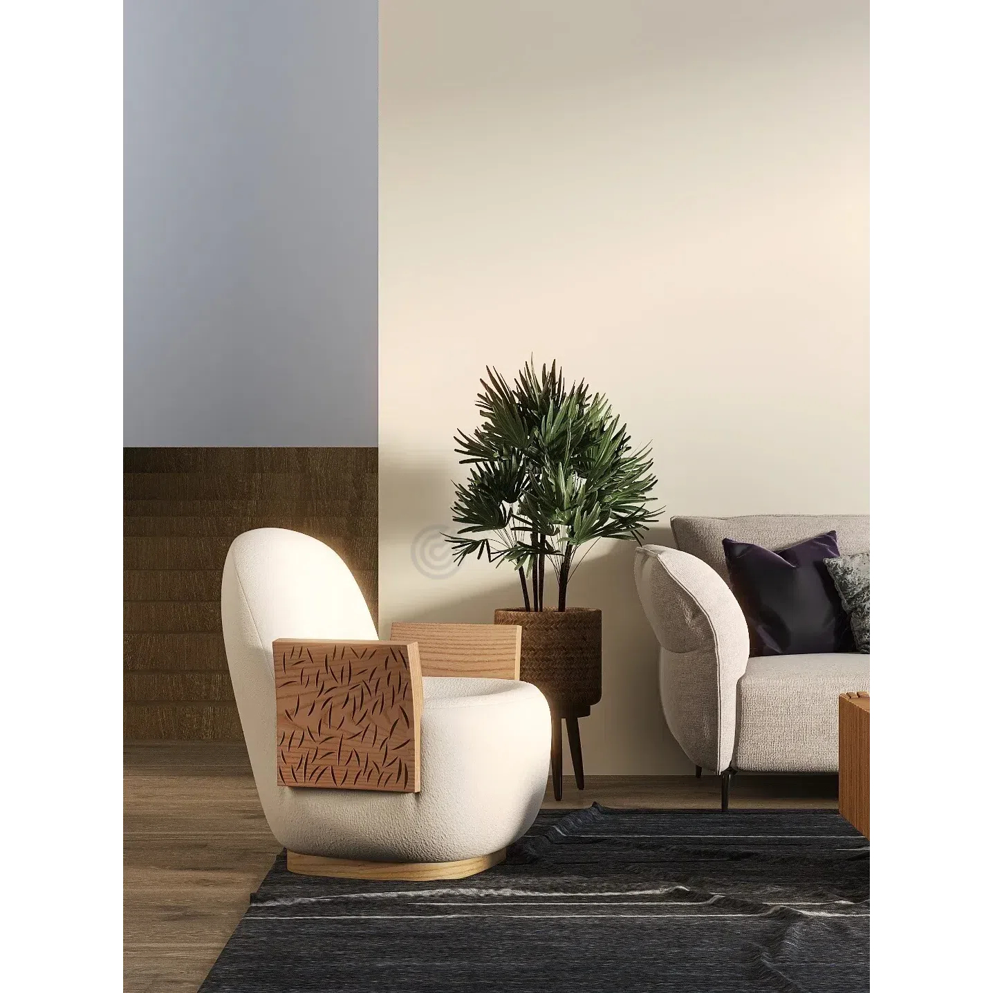 Armchair PIERRE YOVANOVITCH Mad