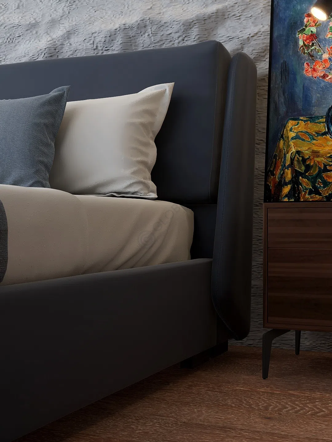 Bed NATUZZI ITALIA Fenice