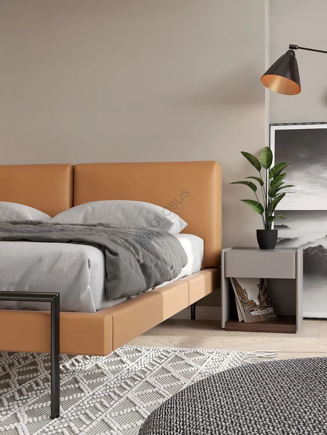 Bedside table MOLTENI 5050