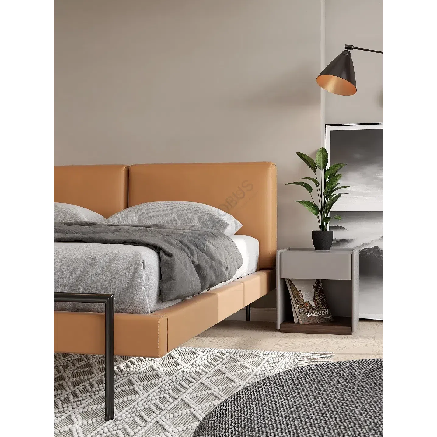 Bedside table MOLTENI 5050