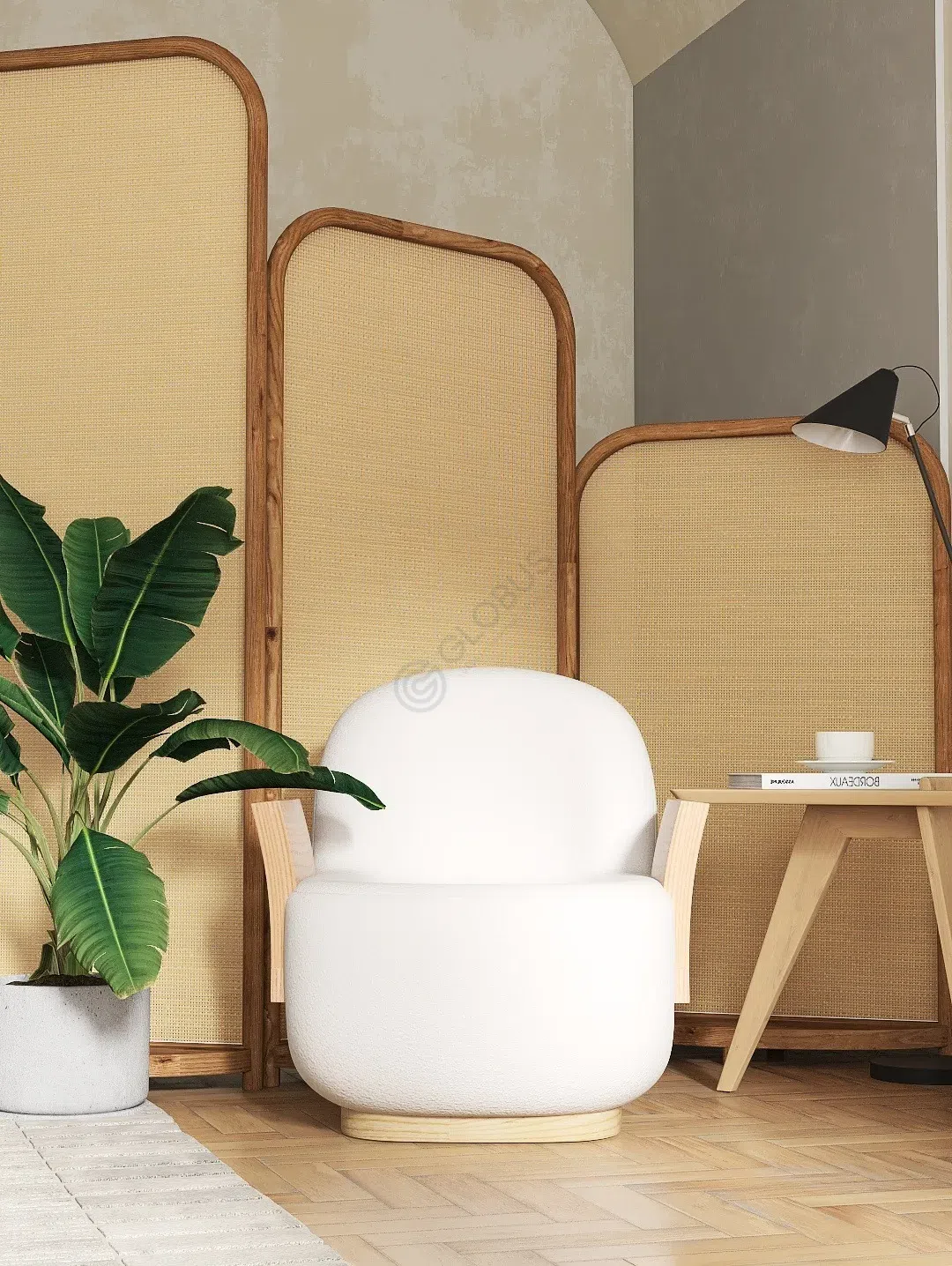 Folding screen Saffra