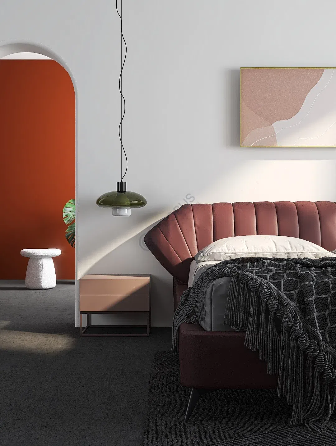 Bedside table Hartvig