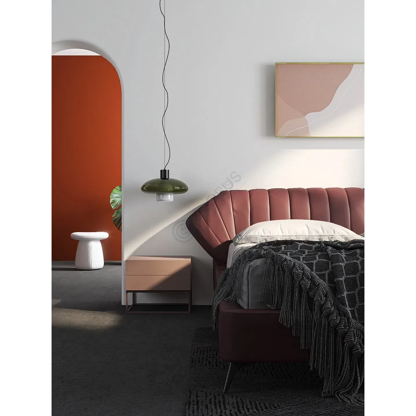 Bedside table Hartvig