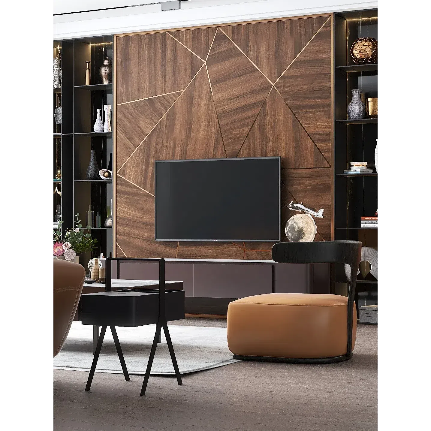 Угловой столик LIGNE ROSET Picnic