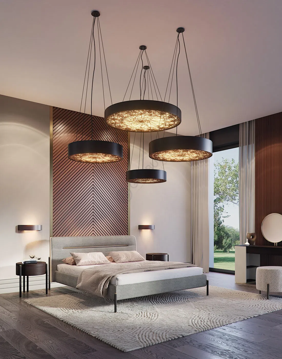 Bedside table CAPITAL COLLECTION Mayfair