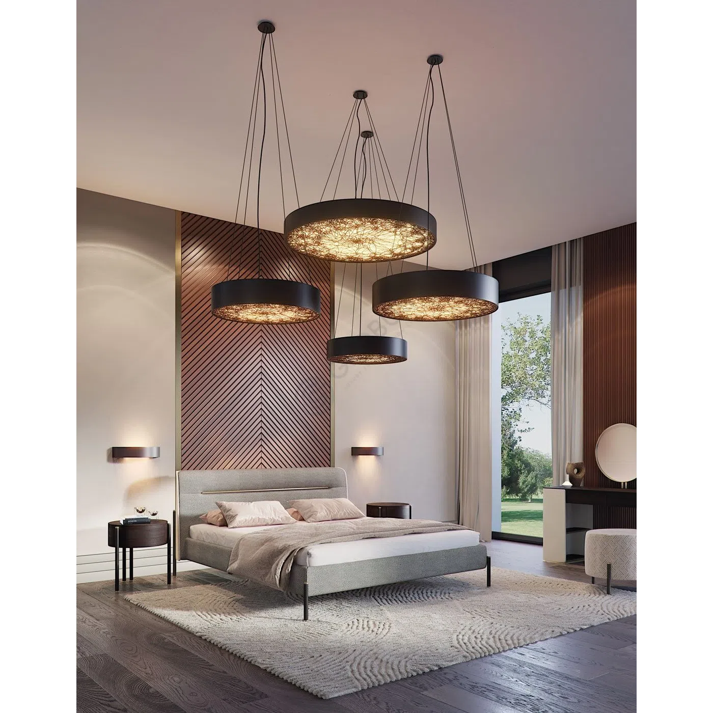 Bedside table CAPITAL COLLECTION Mayfair