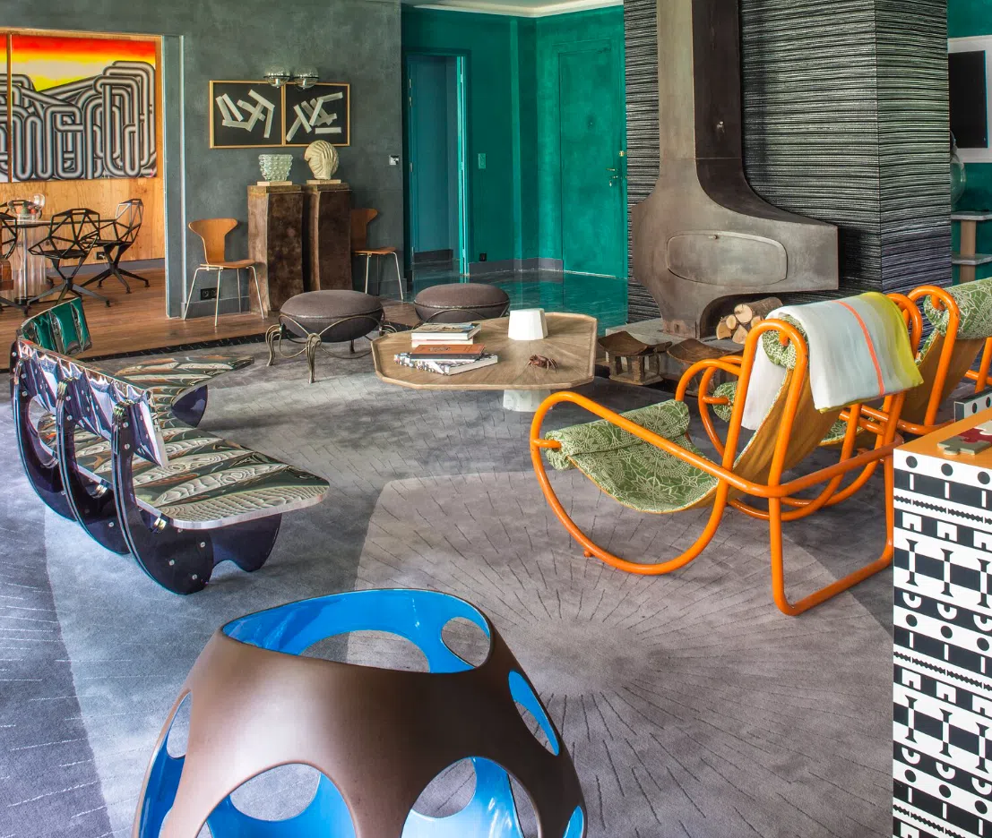 Coffee table PHILIPPE HUREL Webwood