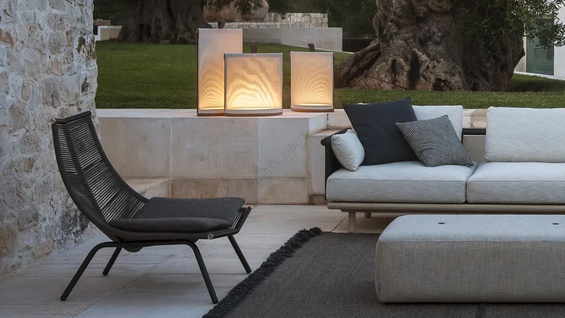 Outdoor armchair RODA Laze