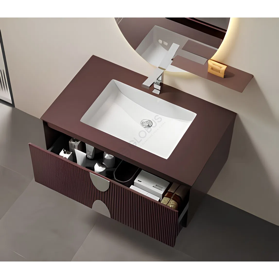 Bathroom cabinet Grimalda
