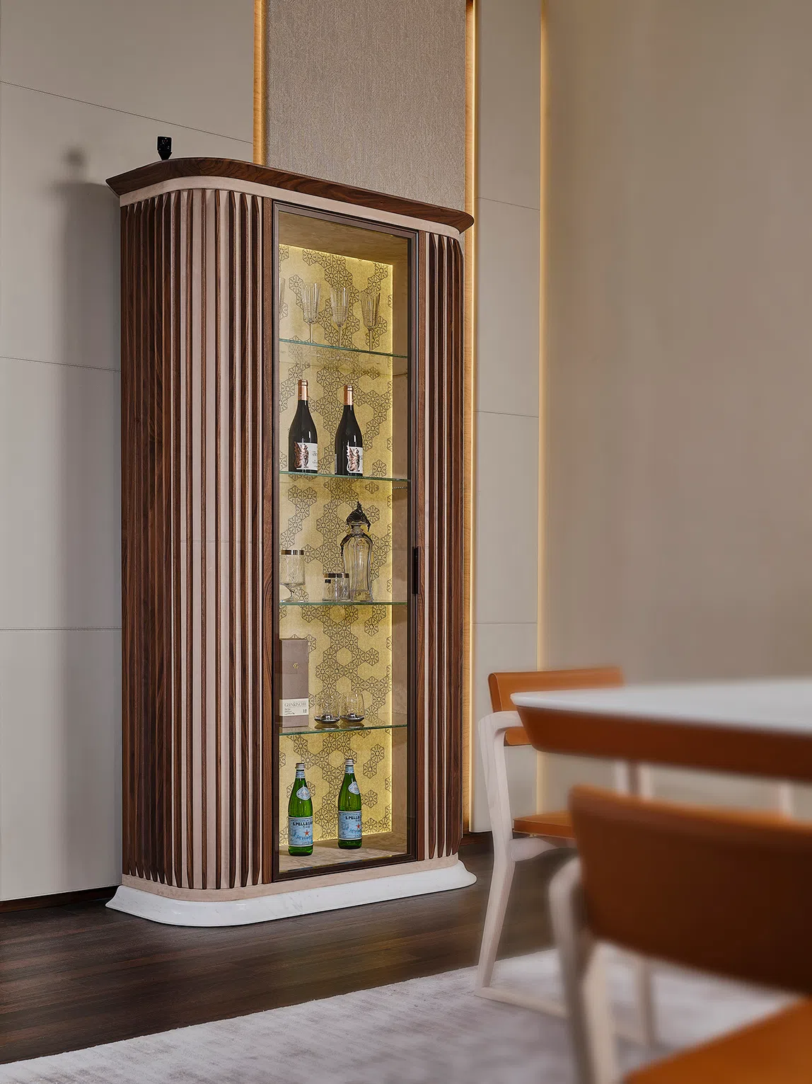 Wine cabinet LUDOVICA MASCHERONI Sundial