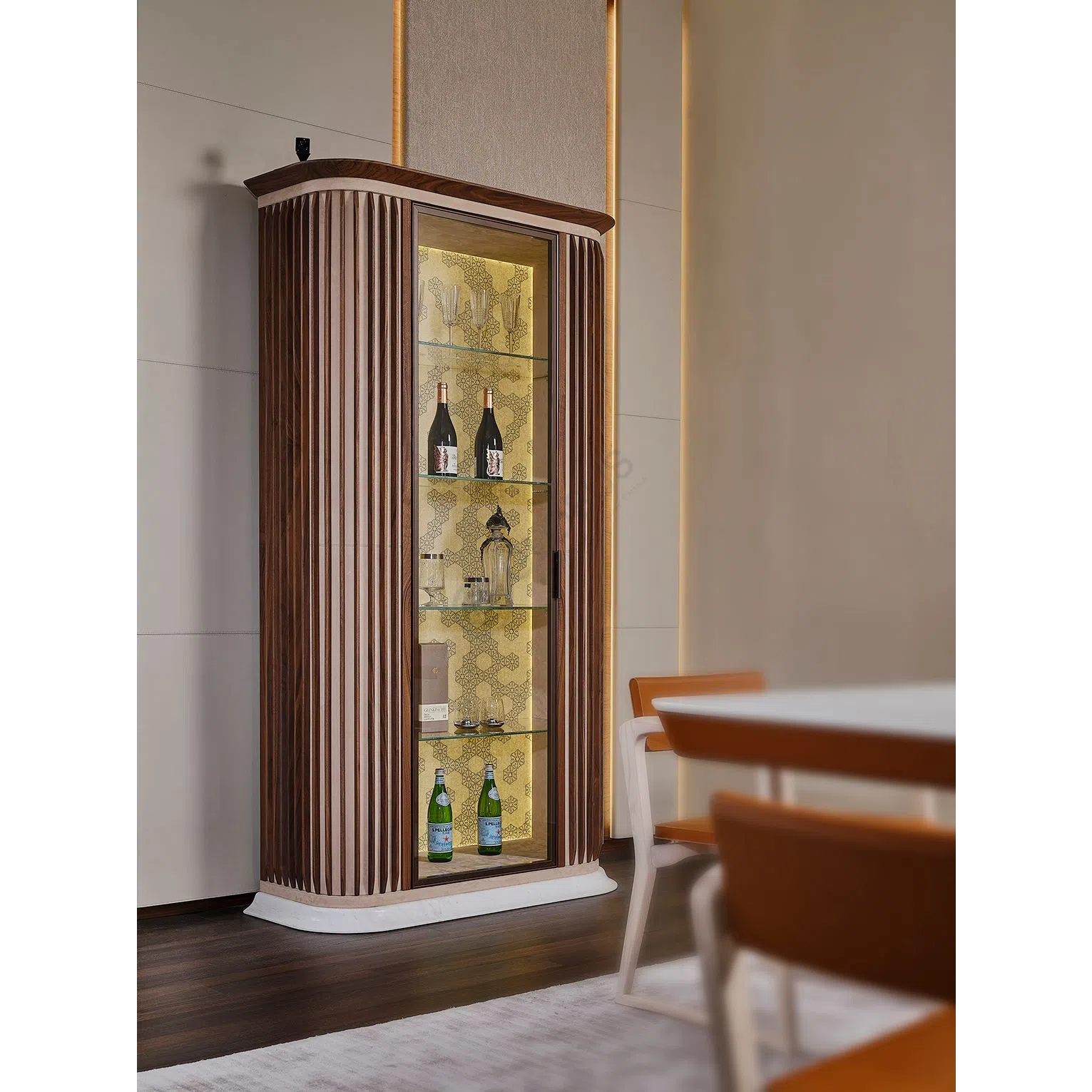 Wine cabinet LUDOVICA MASCHERONI Sundial