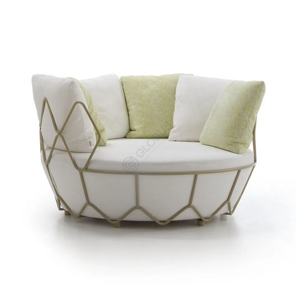 Outdoor armchair ROBERTI RATTAN Gravity