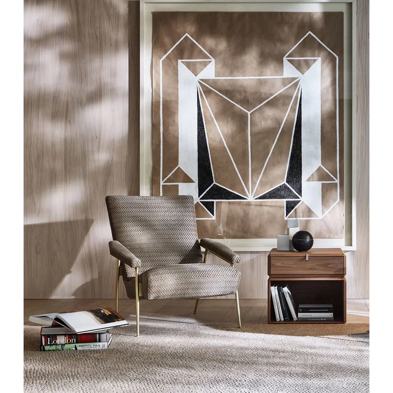 Bedside table MOLTENI Teorema