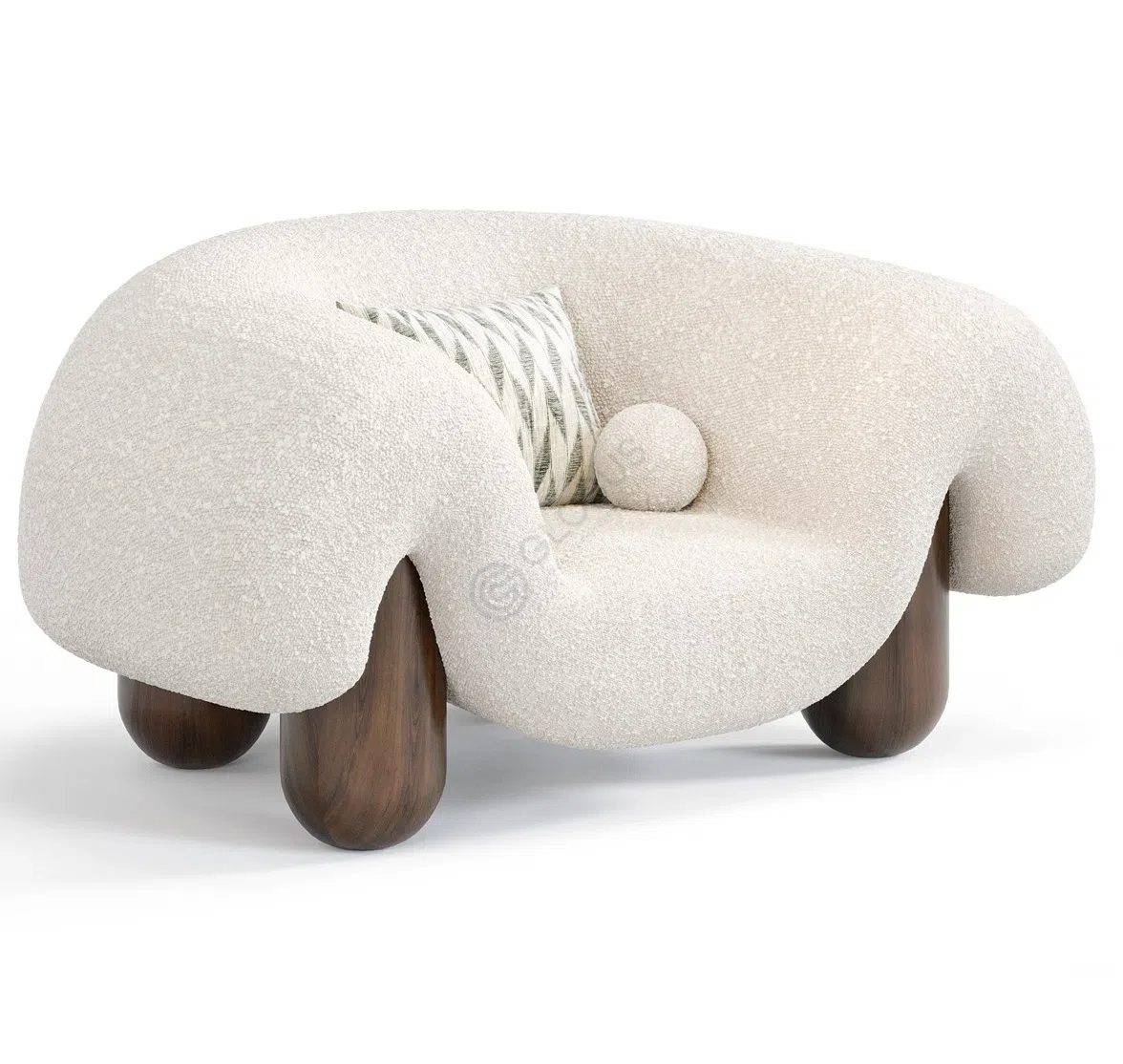 Armchair VLADIMIR NAUMOV Lamb