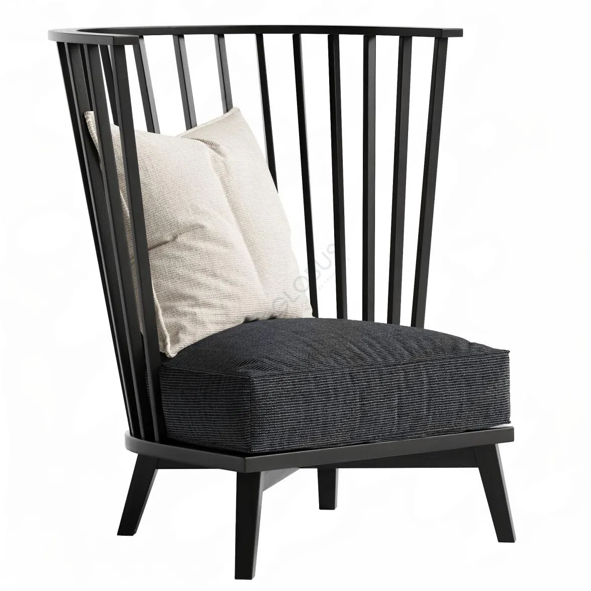 Armchair GERVASONI Gray