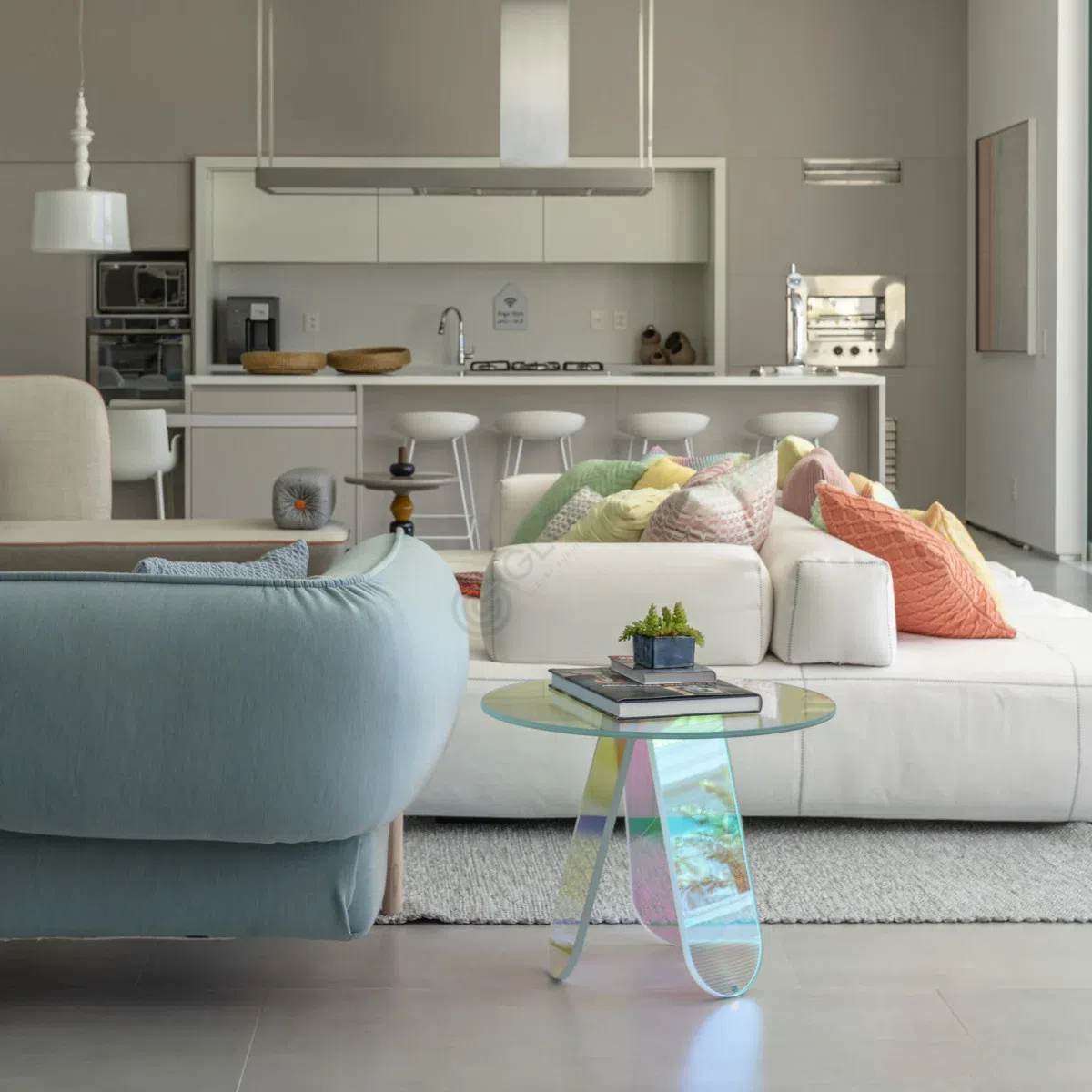 Side table PATRICIA URQUIOLA Shimmer