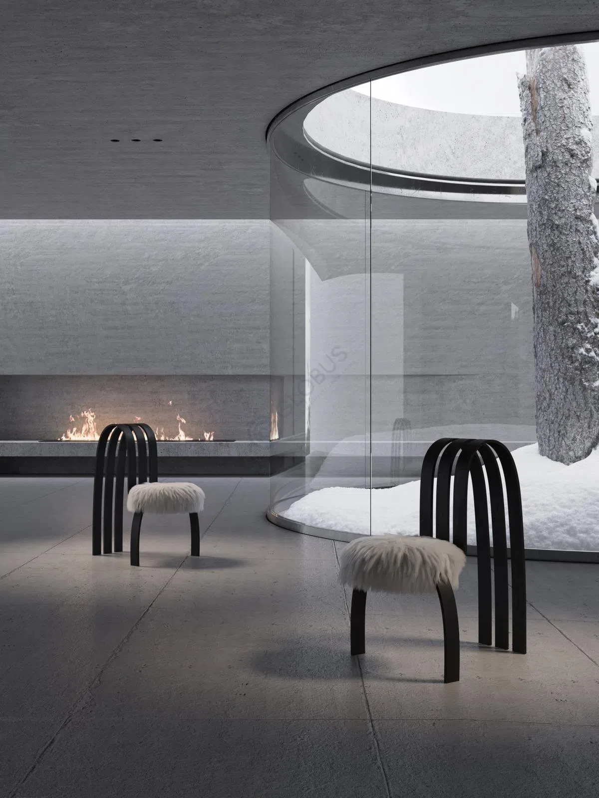 Dining chair WHYGARDEN Fireworks