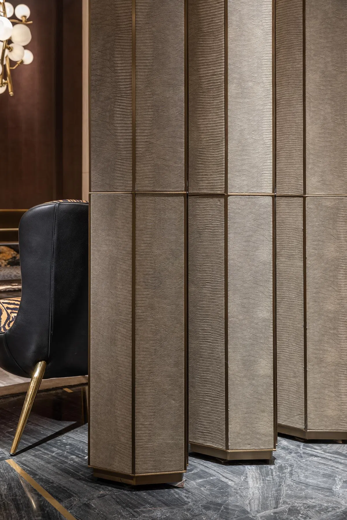 Folding screen Haloise