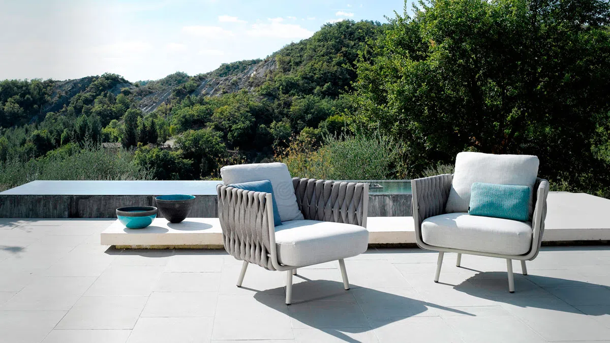 Outdoor armchair TRIBU Tosca