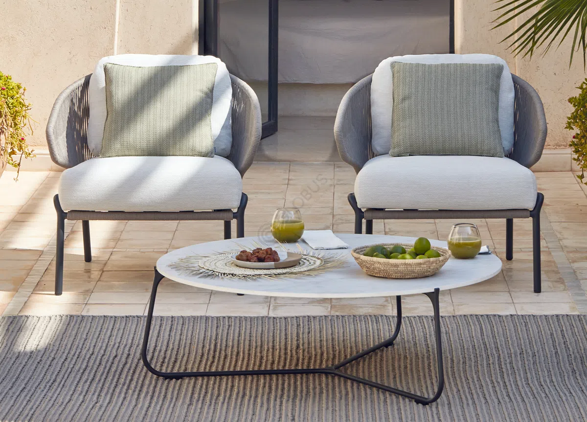 Outdoor armchair Pozzo