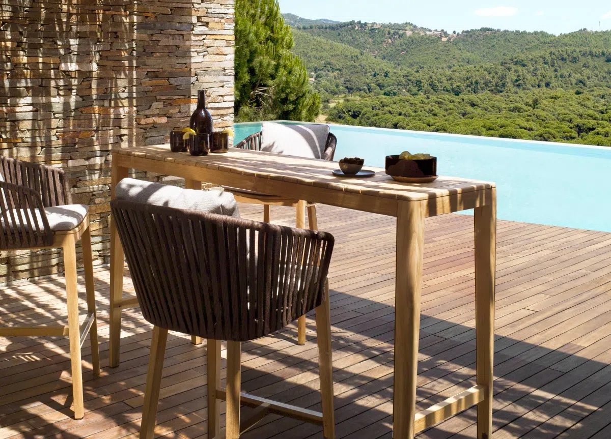 Outdoor bar table TRIBU Mood