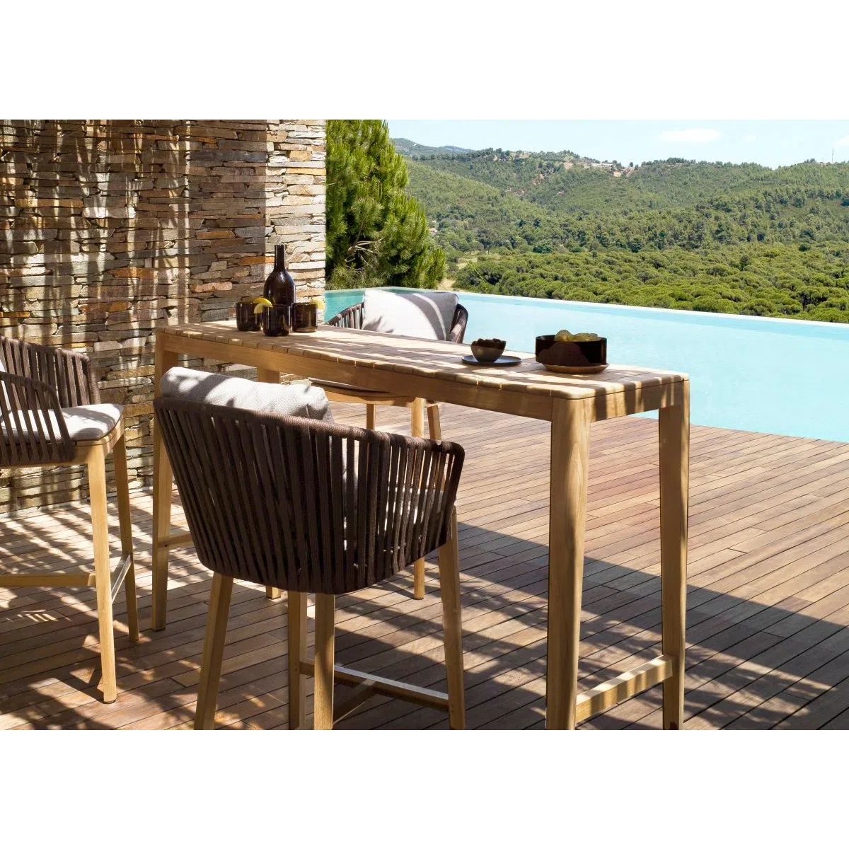 Outdoor bar table TRIBU Mood