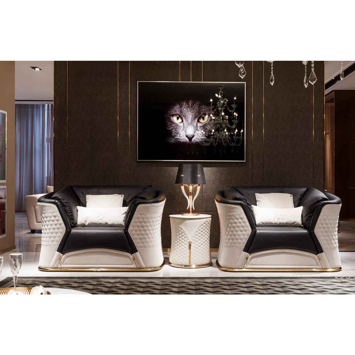 Угловой столик TURRI Vogue