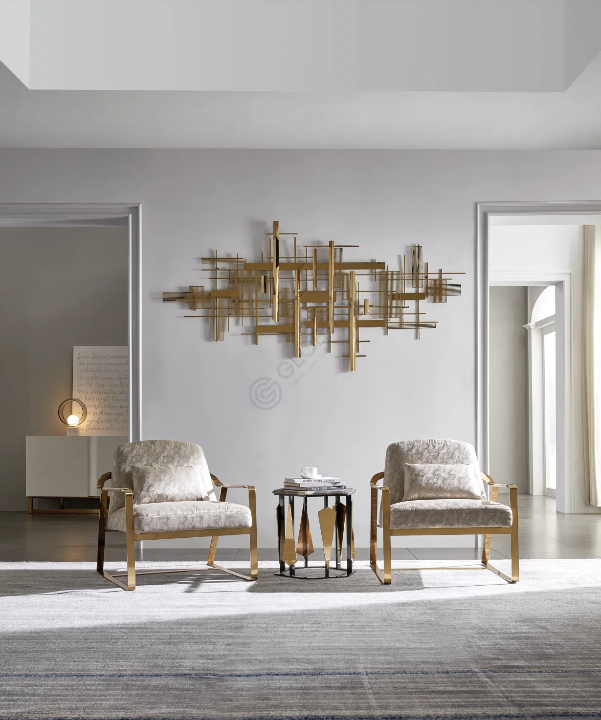 Armchair PAOLO CASTELLI Parabolica