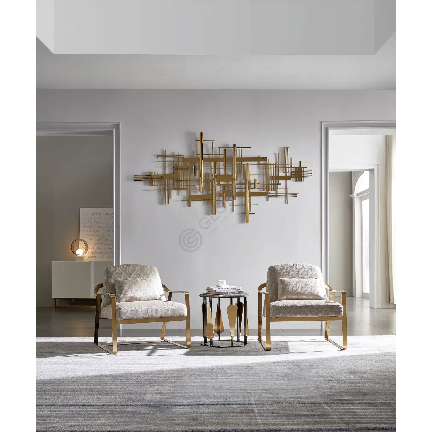 Armchair PAOLO CASTELLI Parabolica