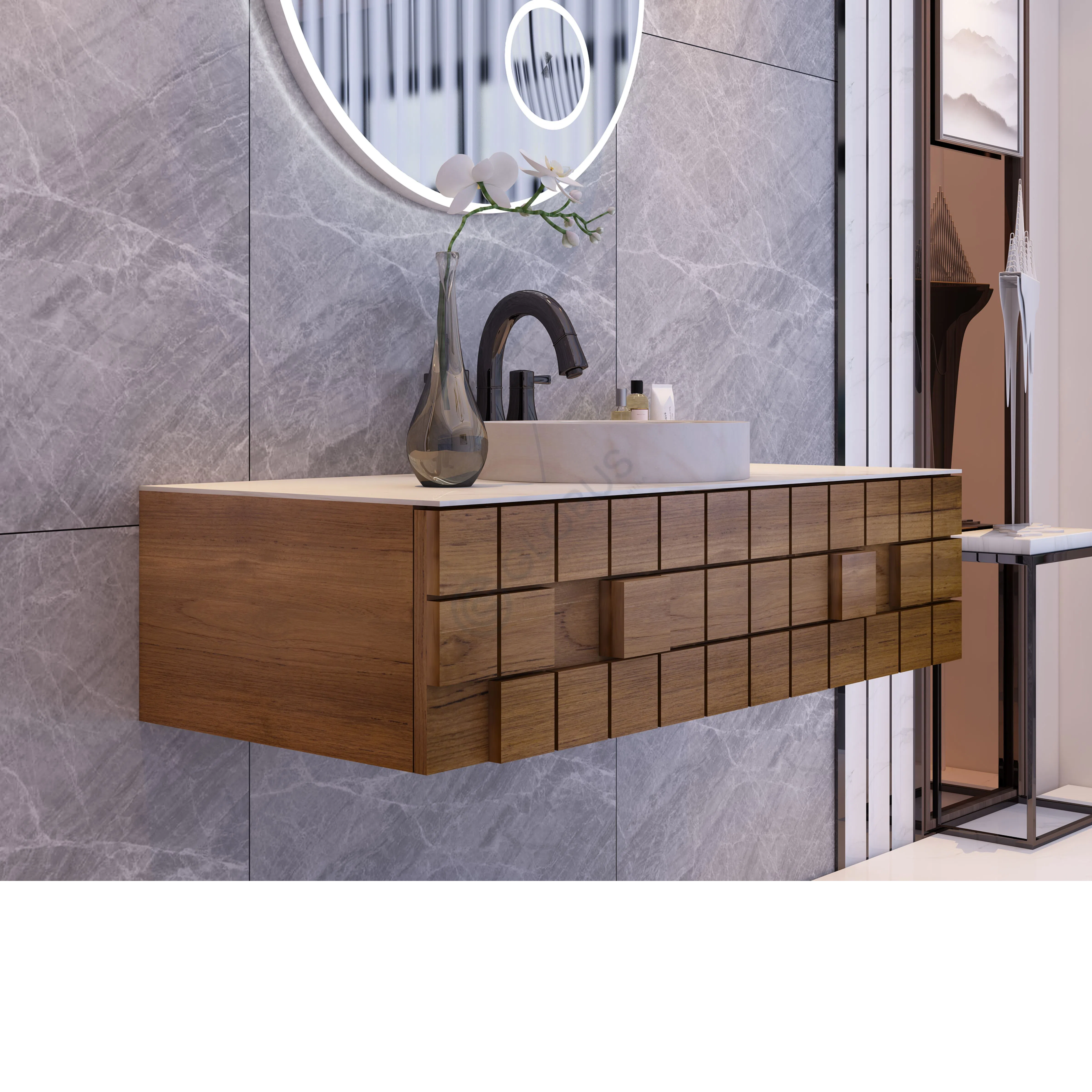 Bathroom cabinet Giliberto