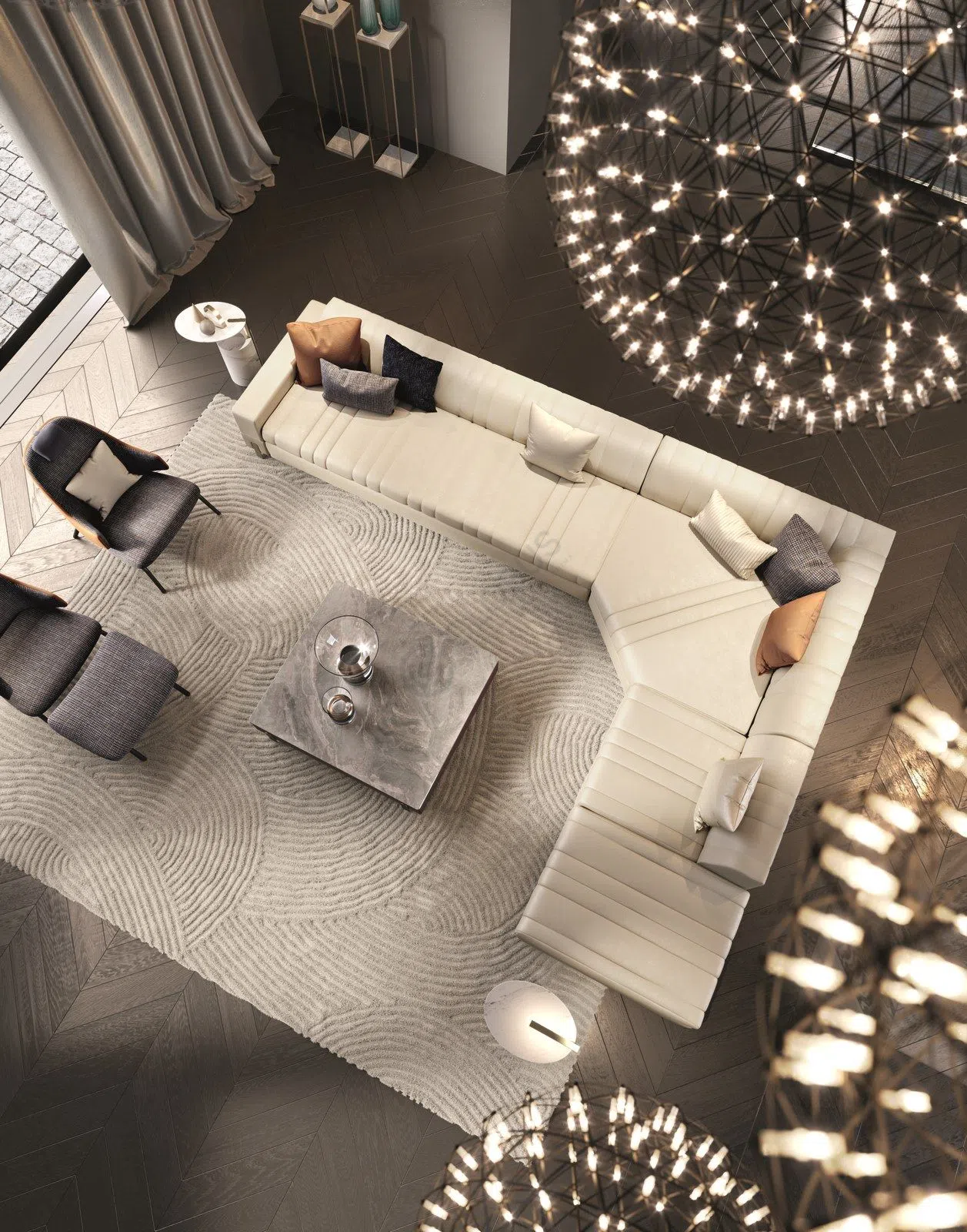 Coffee table CAPITAL COLLECTION Grand Q