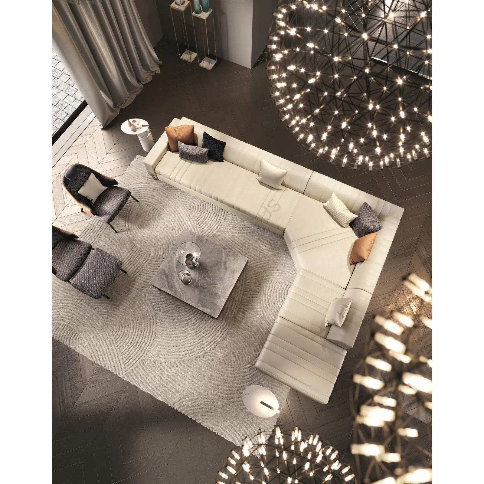 Coffee table CAPITAL COLLECTION Grand Q