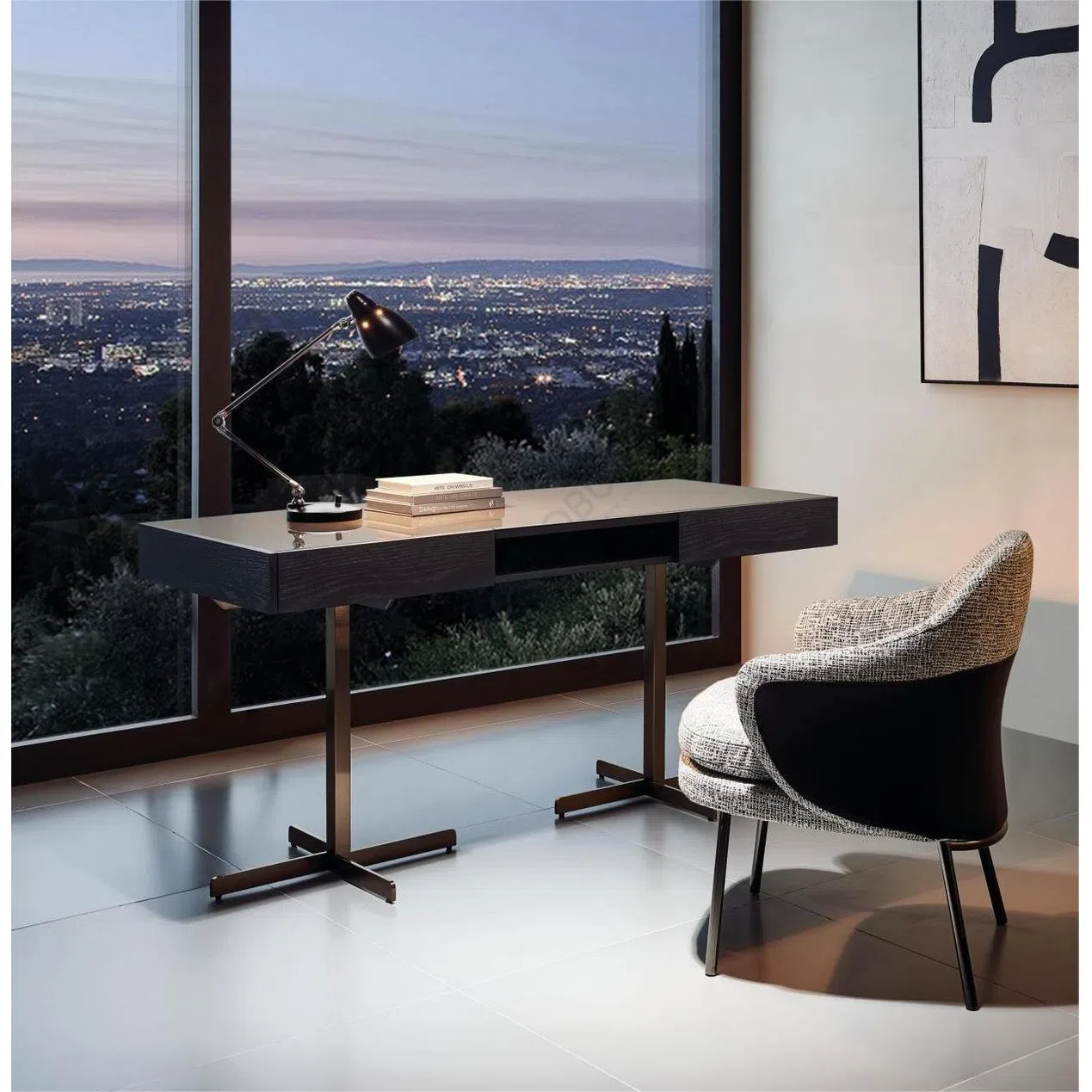 Desk MINOTTI Carson 140916 Globus Furniture from China