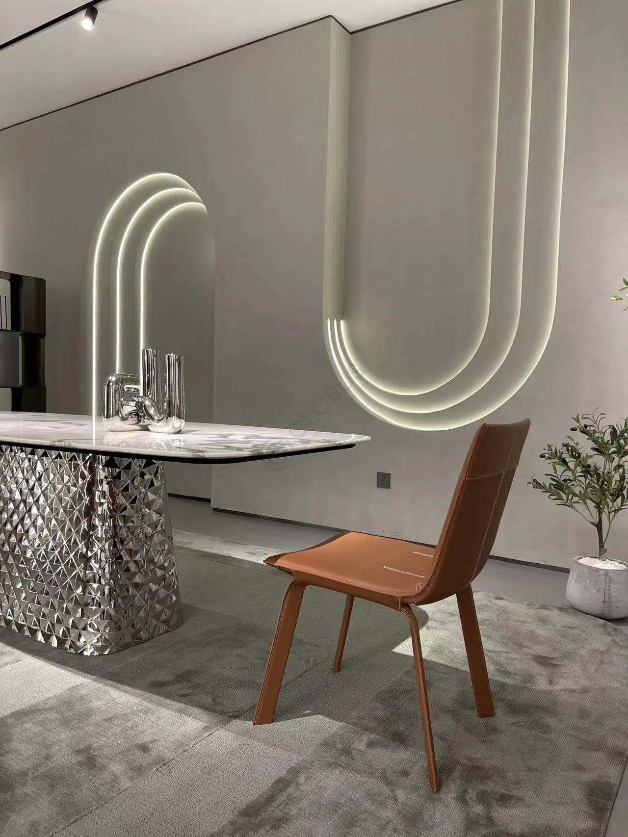 Dining chair HERMES Chaise Sellier