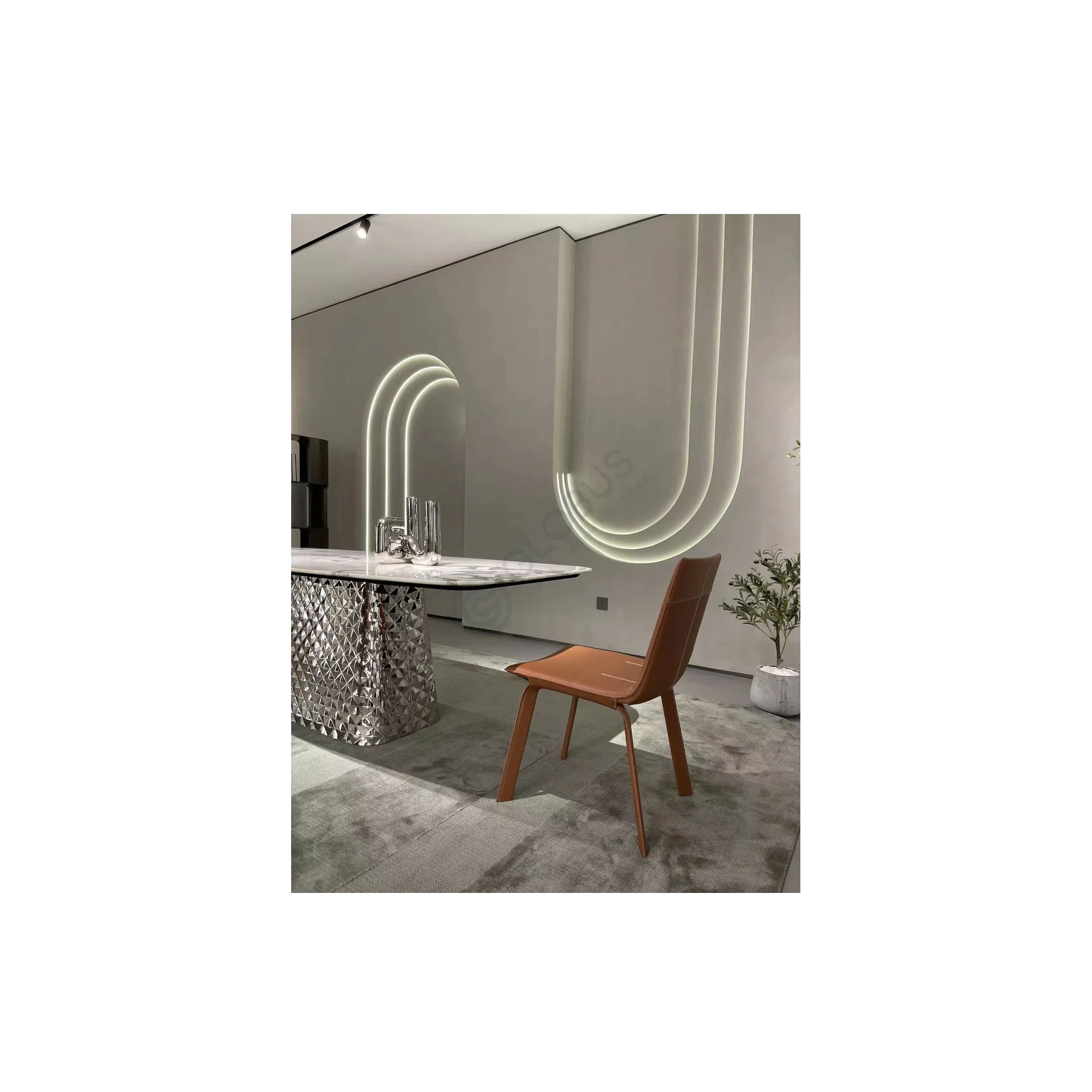 Dining chair HERMES Chaise Sellier