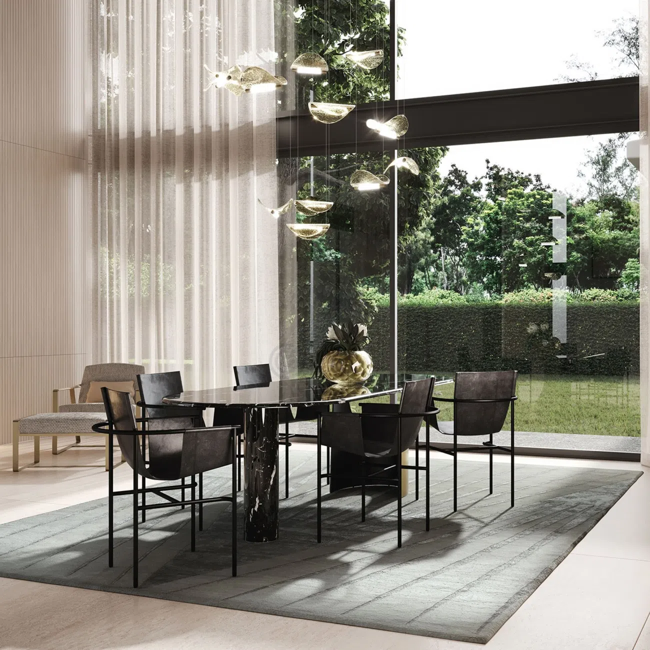 Dining table PAOLO CASTELLI Ellipse