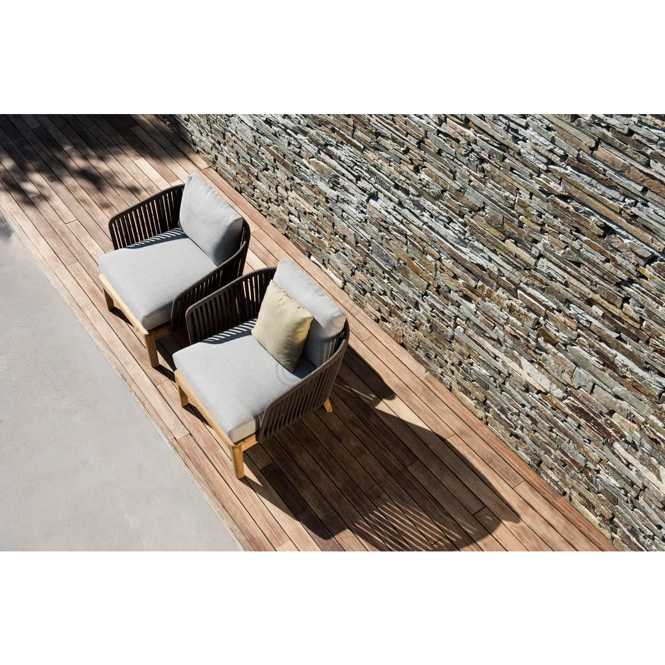 Outdoor armchair TRIBU Mood club