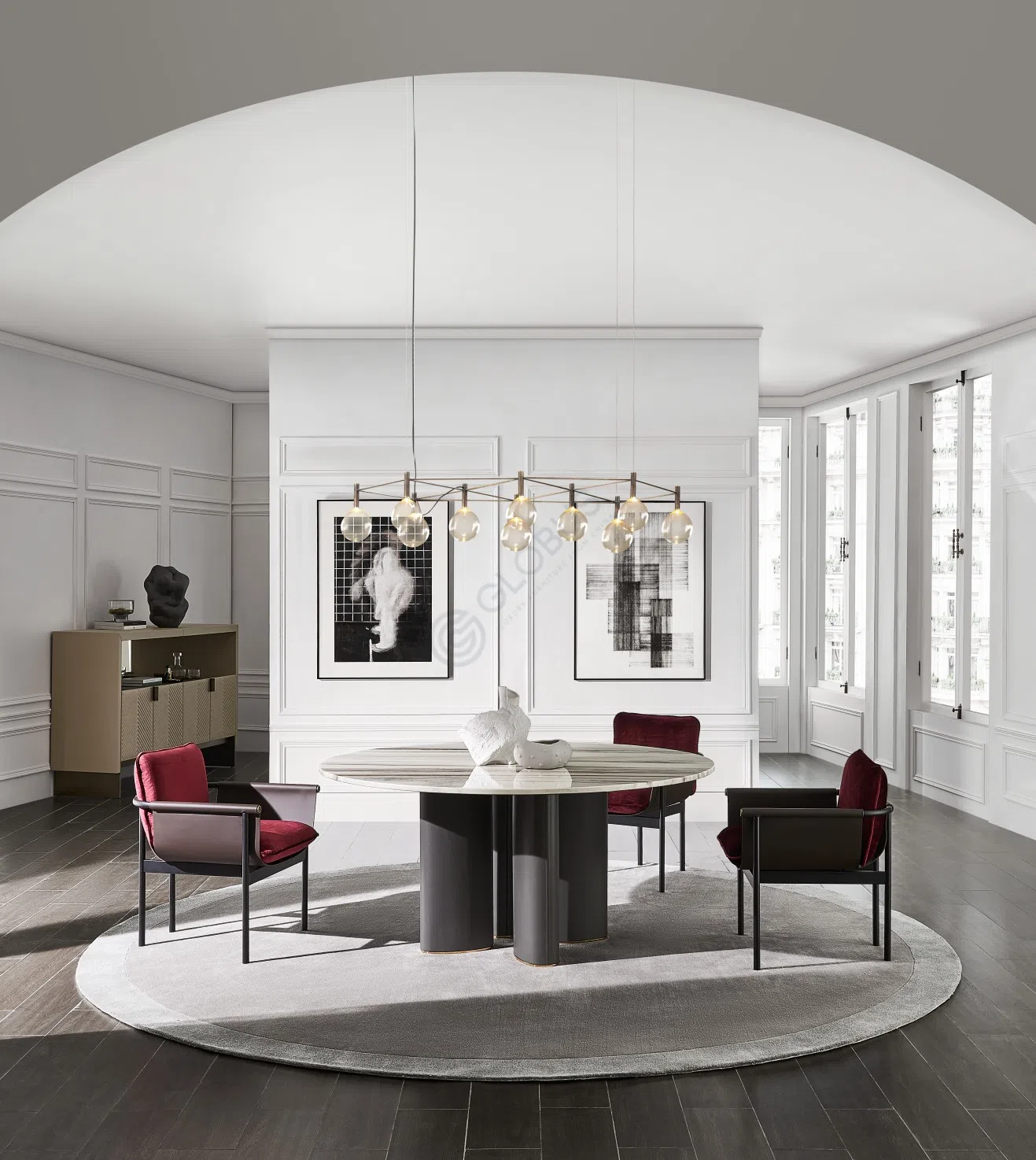 Dining chair FENDI Totu