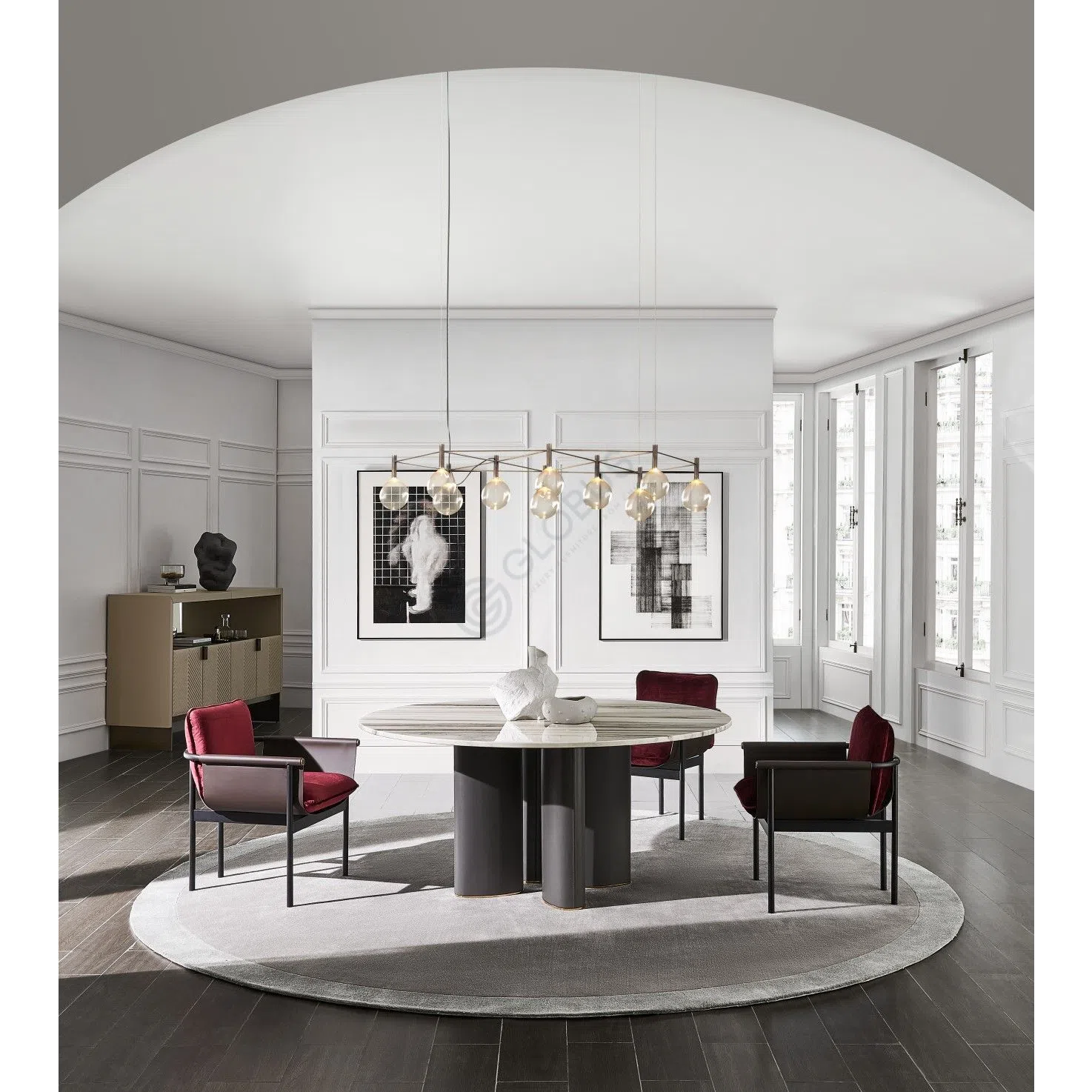 Dining chair FENDI Totu