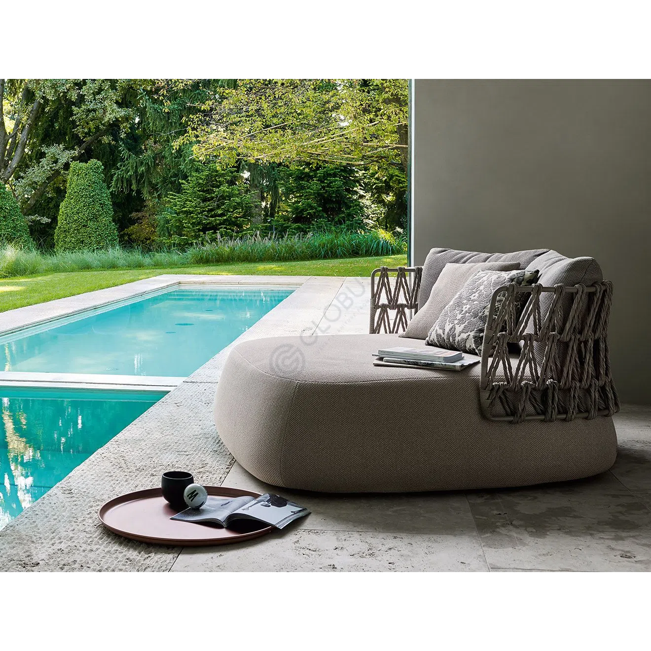 Уличный диван B&B ITALIA Fat