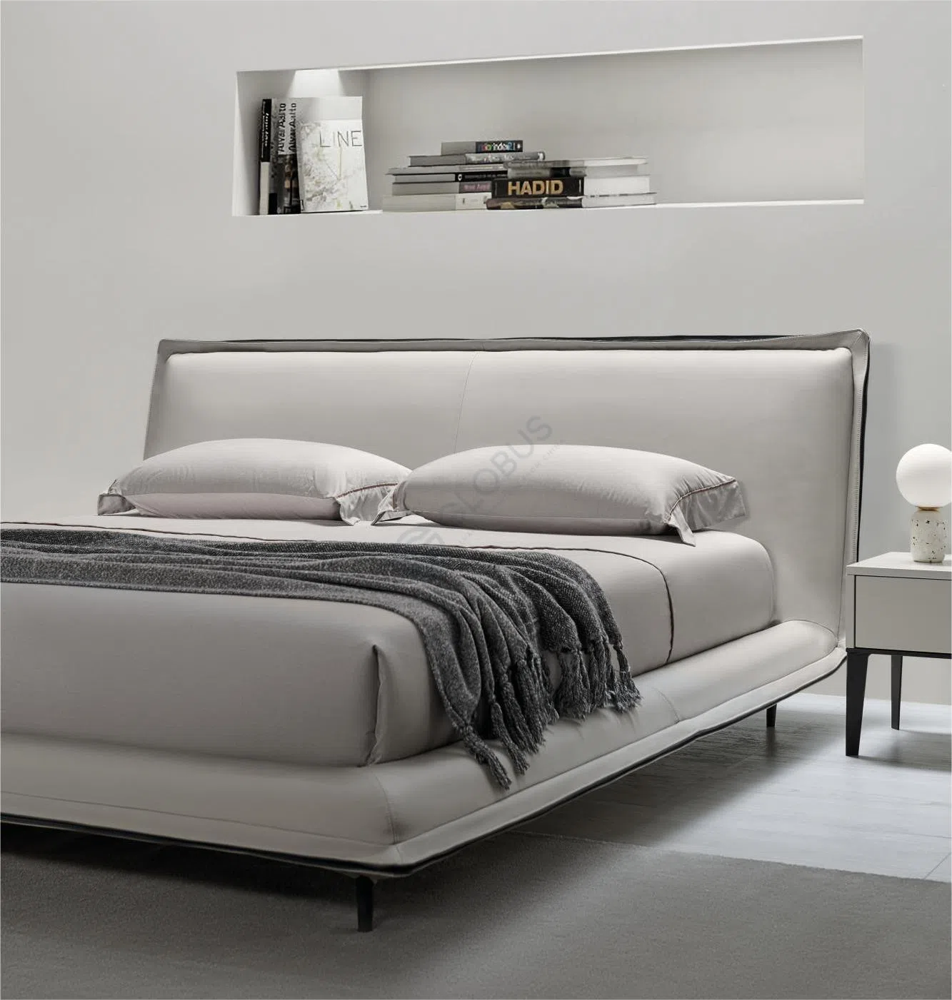Bed NATUZZI ITALIA Piuma