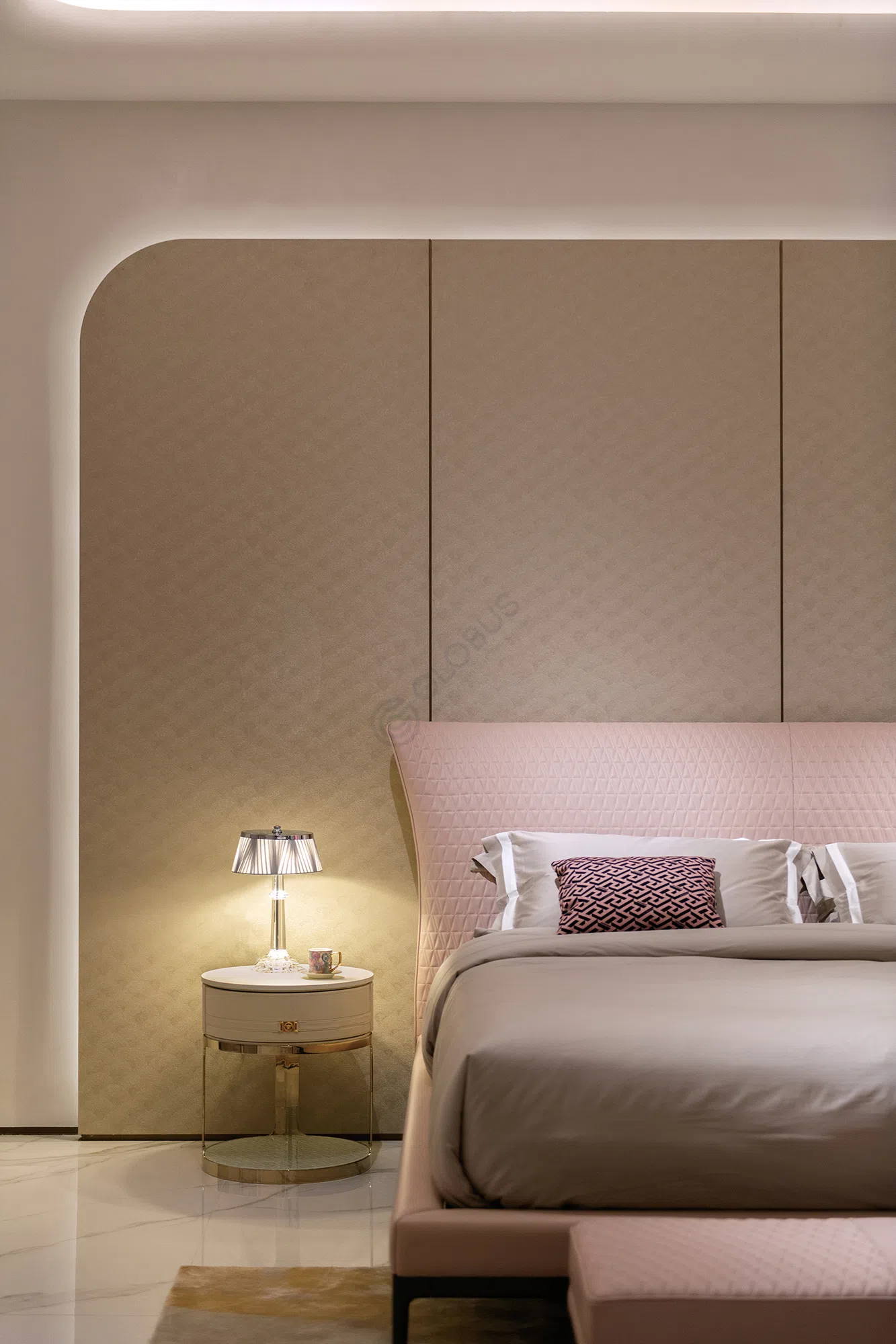 Bedside table VERSACE Medallion