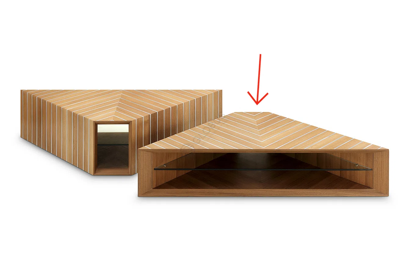 Coffee table GALLOTTI&RADICE Prism Low